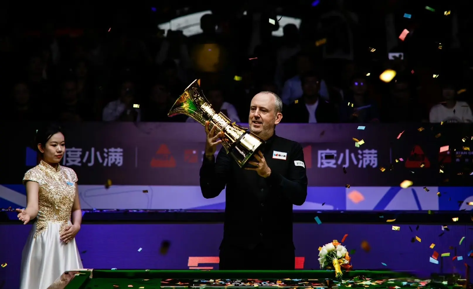 要排名赛之, 将傅家俊也